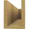 Ekena Millwork 6in. W x 8in. H x 32in. L Block Woodgrain TimberThane Rafter Tail, Primed Tan RFTUR06X08X32BLKRCPR - alternate 6